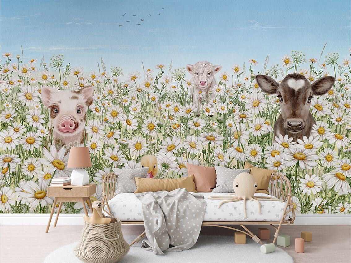 Farm Animals dekor muri nga Printerior.