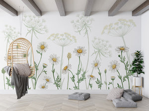 Field of Daisies dekor muri nga Printerior.