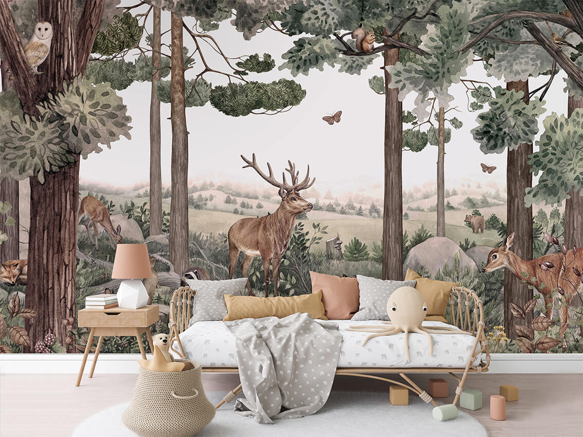 Forest Jive ilustrim pylli.