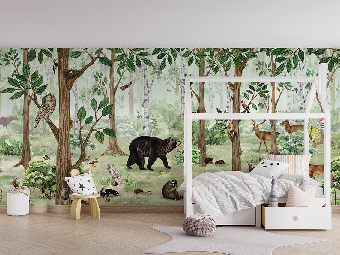 Forest Lookbook ilustrim natyror.