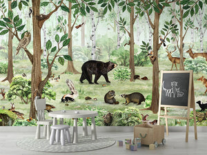 Forest Lookbook dekor muri Printerior.