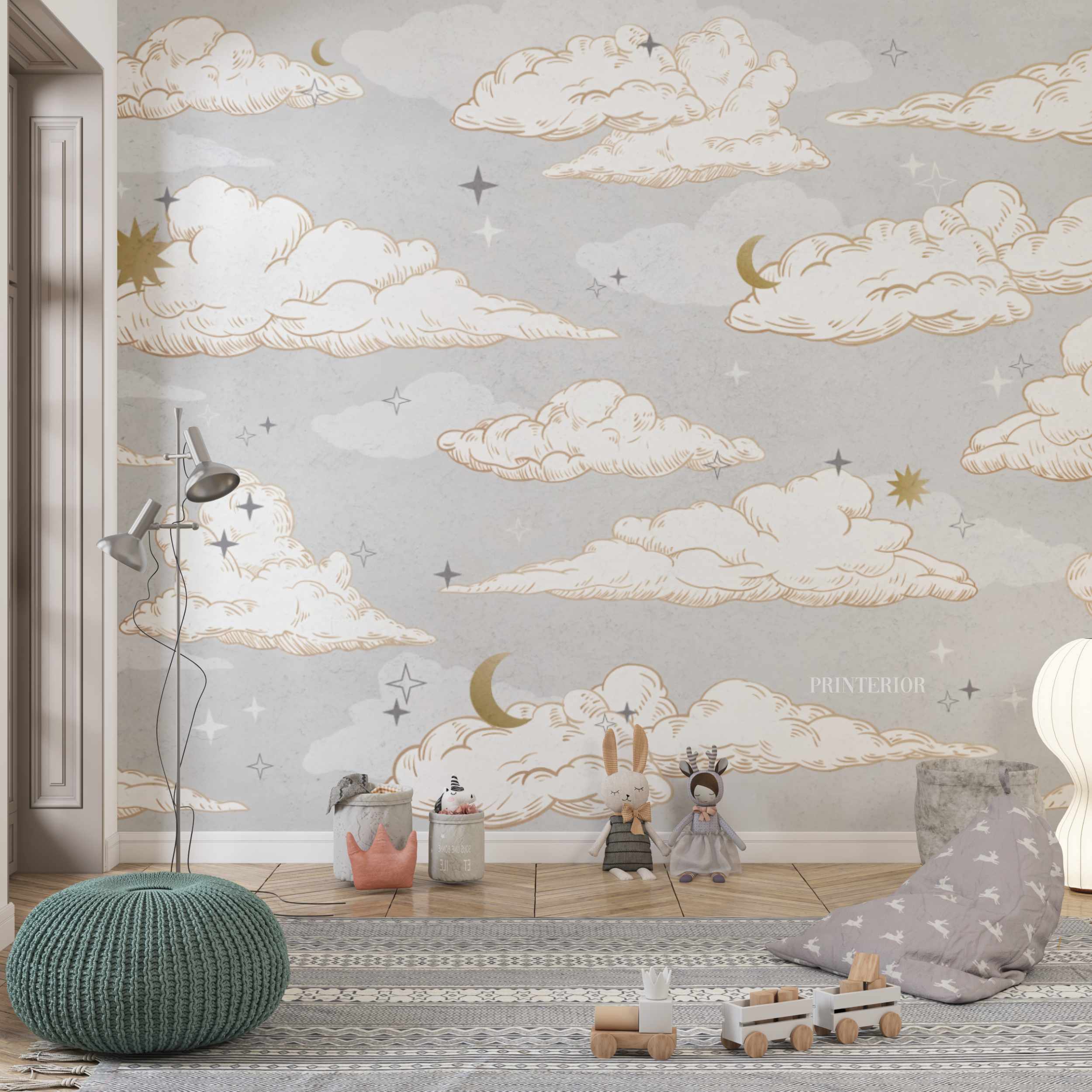Glamorous Sky Pattern - Printerior