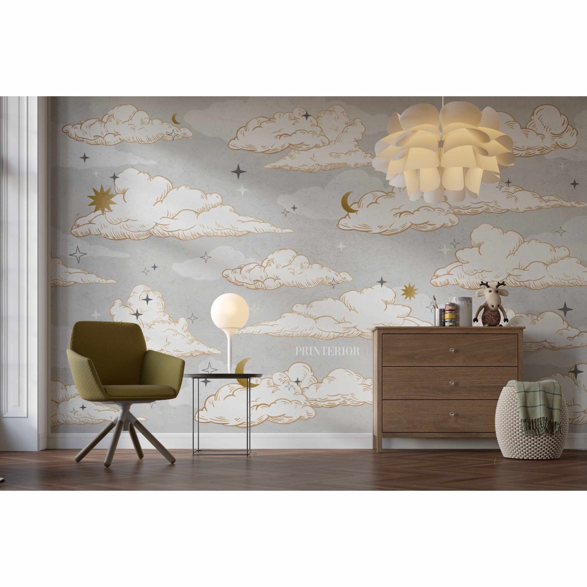 Glamorous Sky Pattern - Printerior