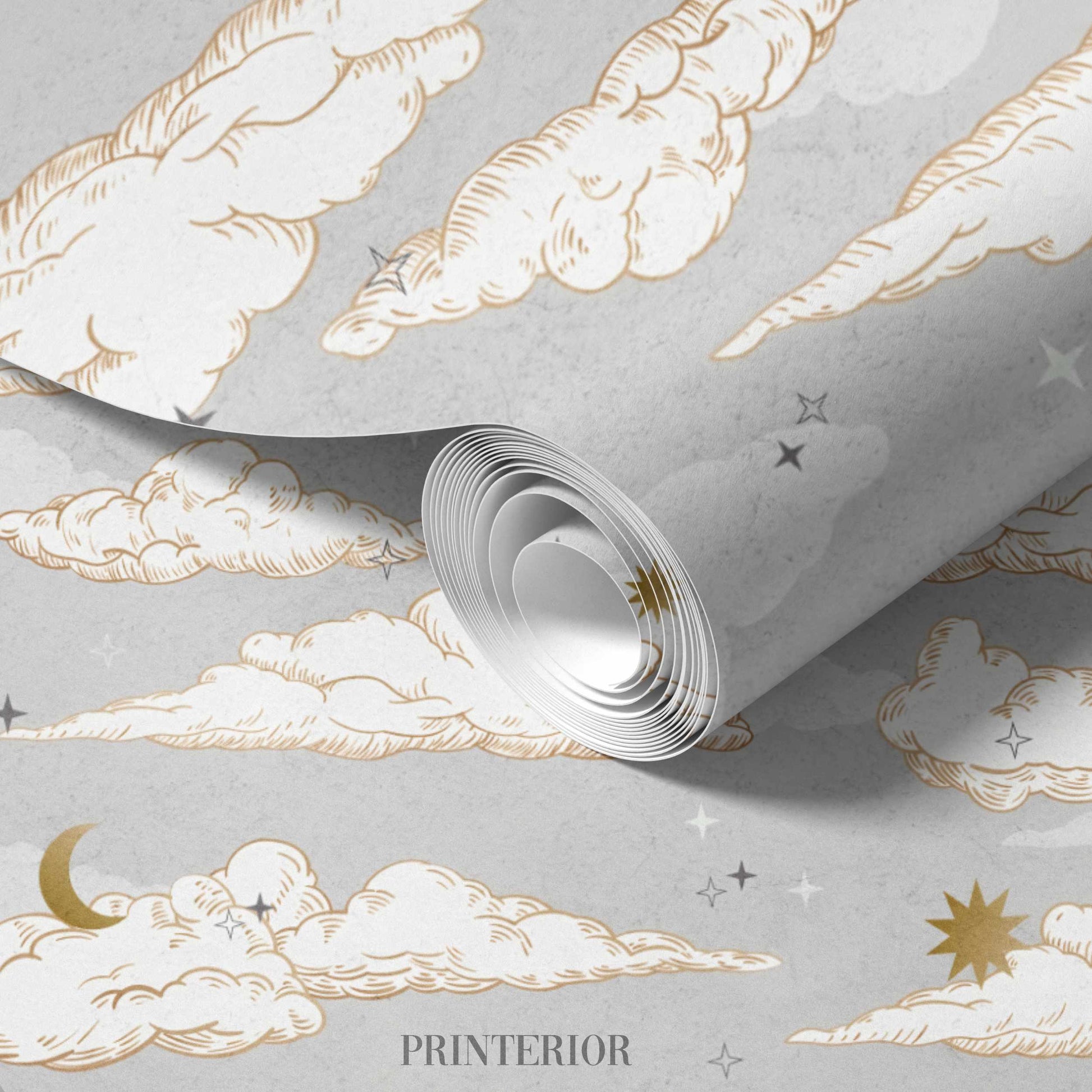 Glamorous Sky Pattern - Printerior