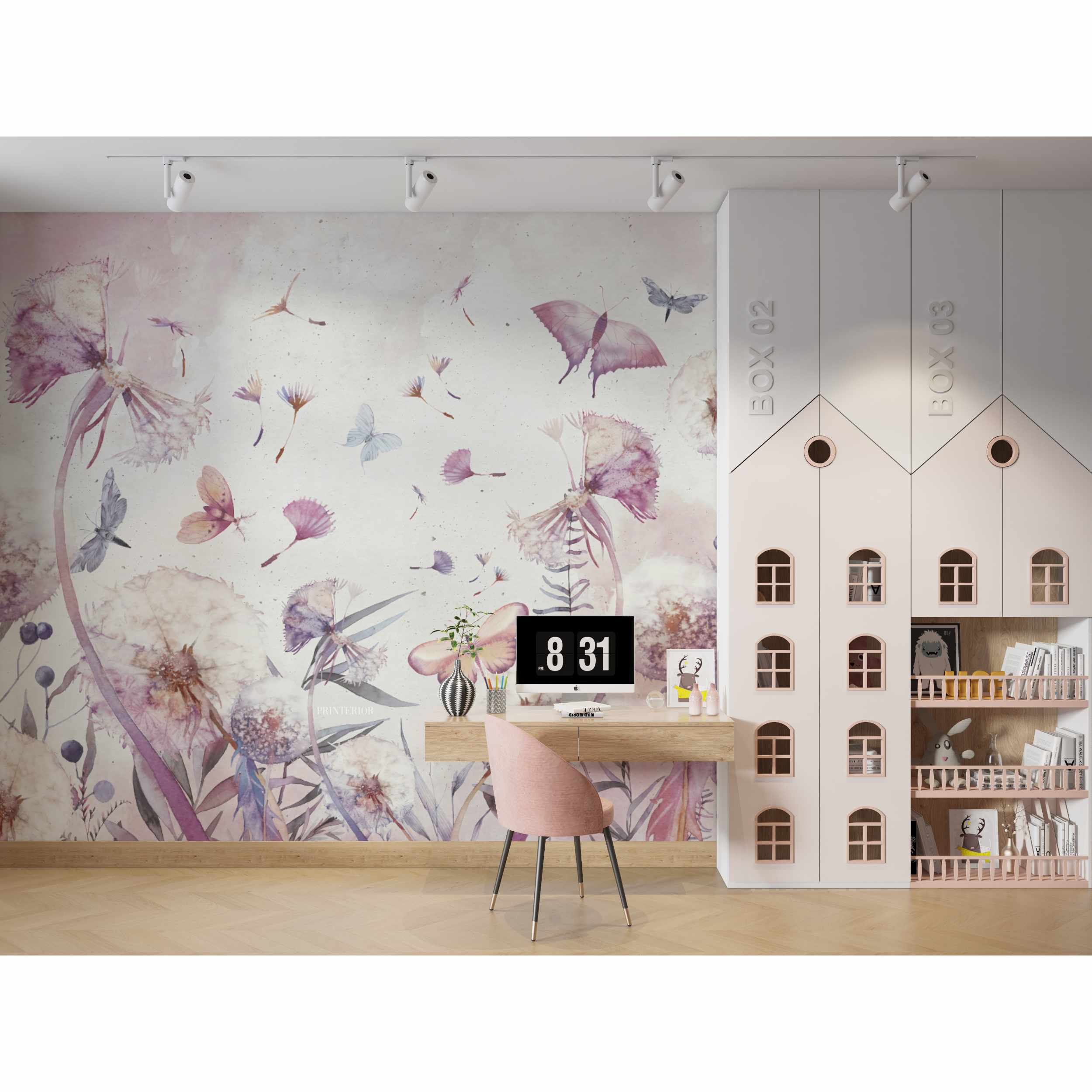 Harmony, Pink - Printerior