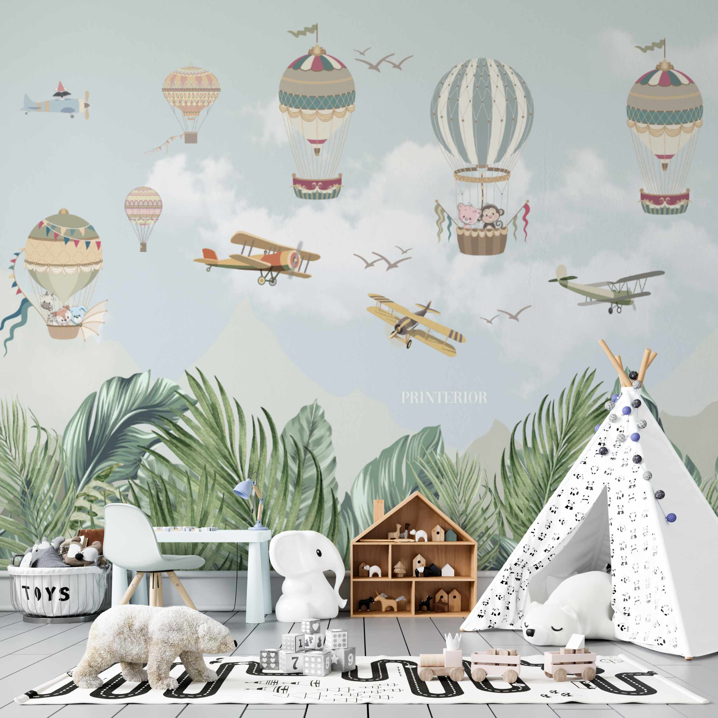Hot air Balloons - Printerior