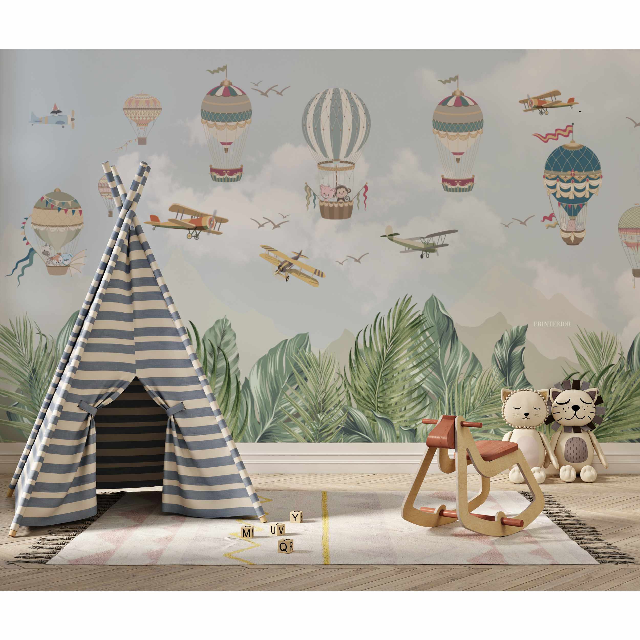 Hot air Balloons - Printerior
