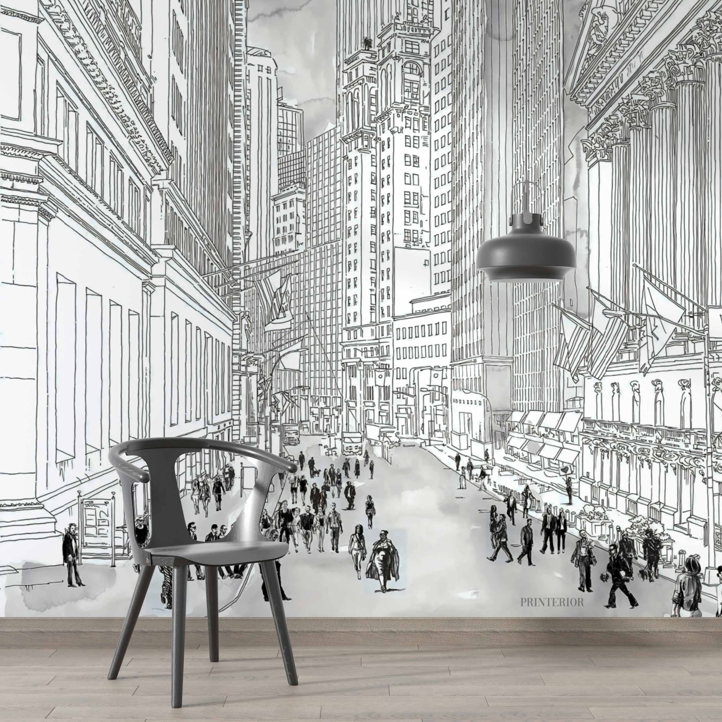 Architectural Line Art - Printerior