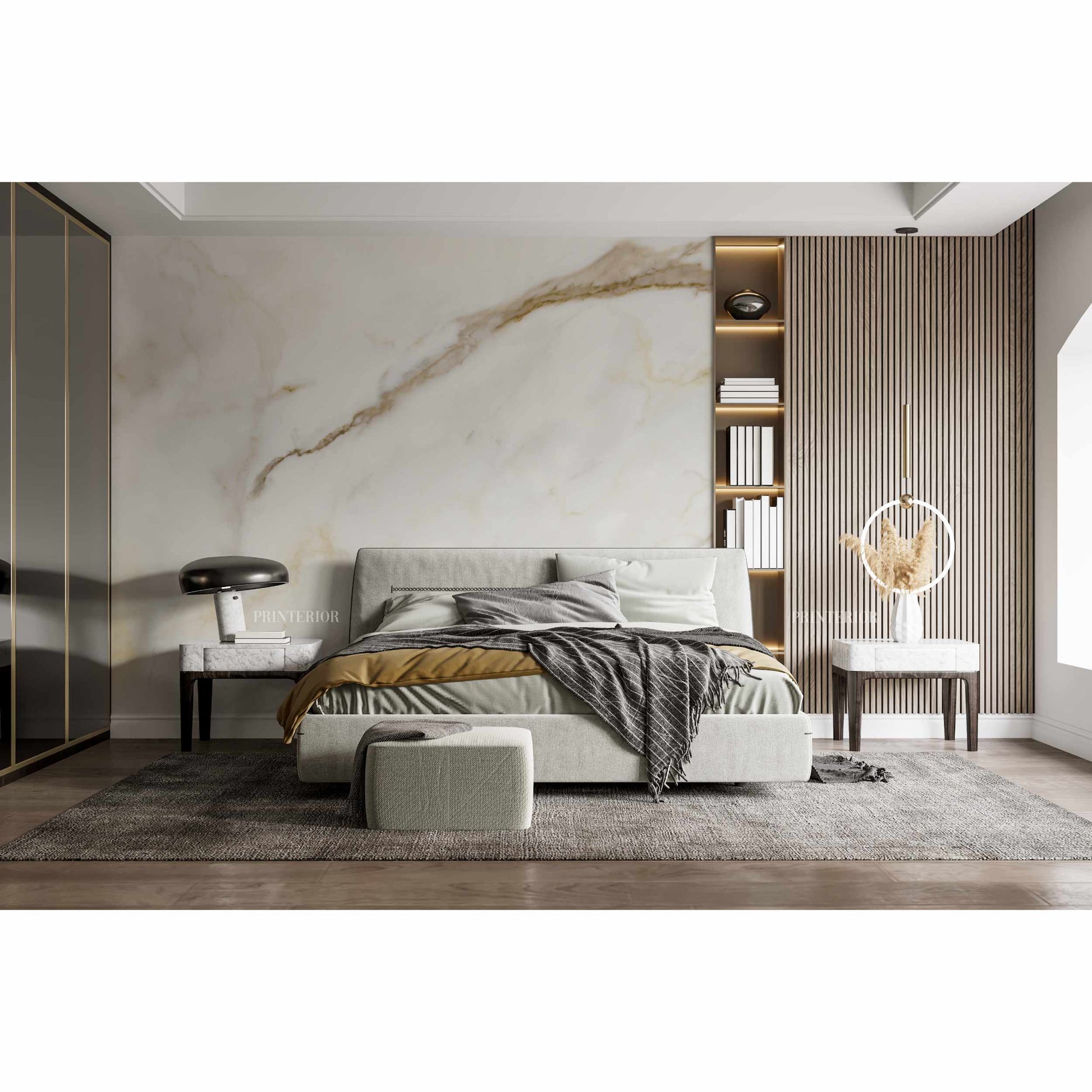 Marble Pastel Glow - Printerior