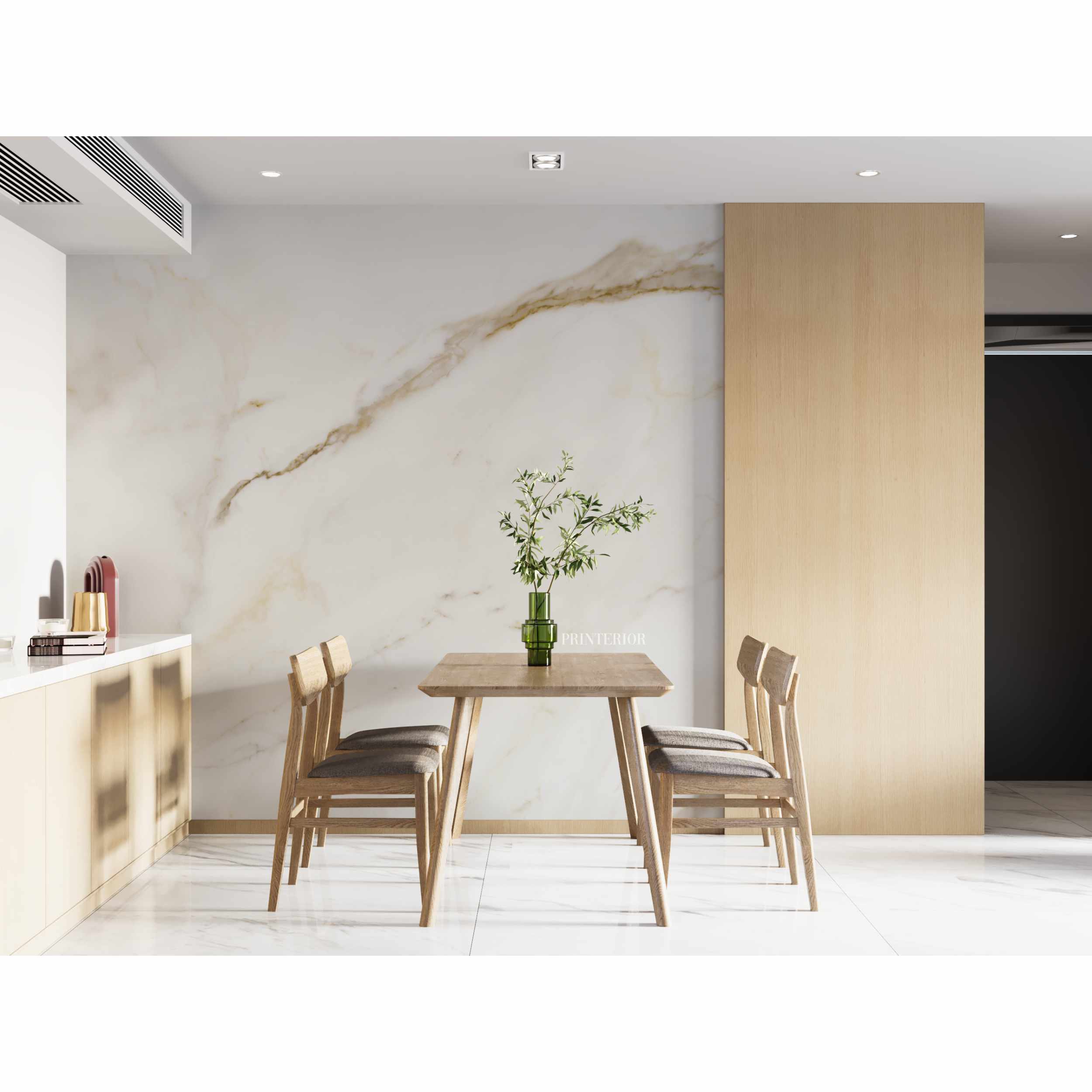 Marble Pastel Glow - Printerior