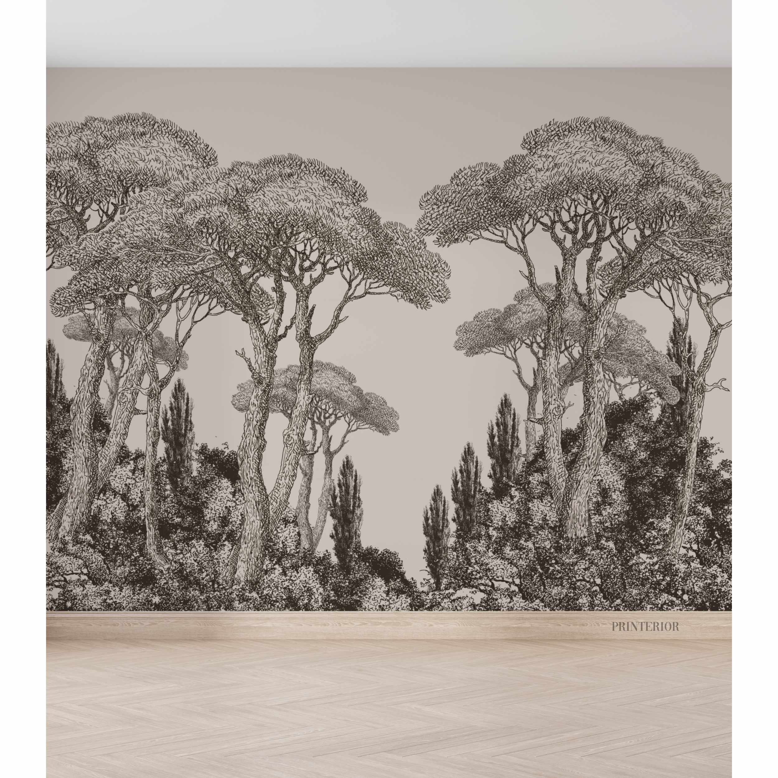 Sepia Bloom - Printerior