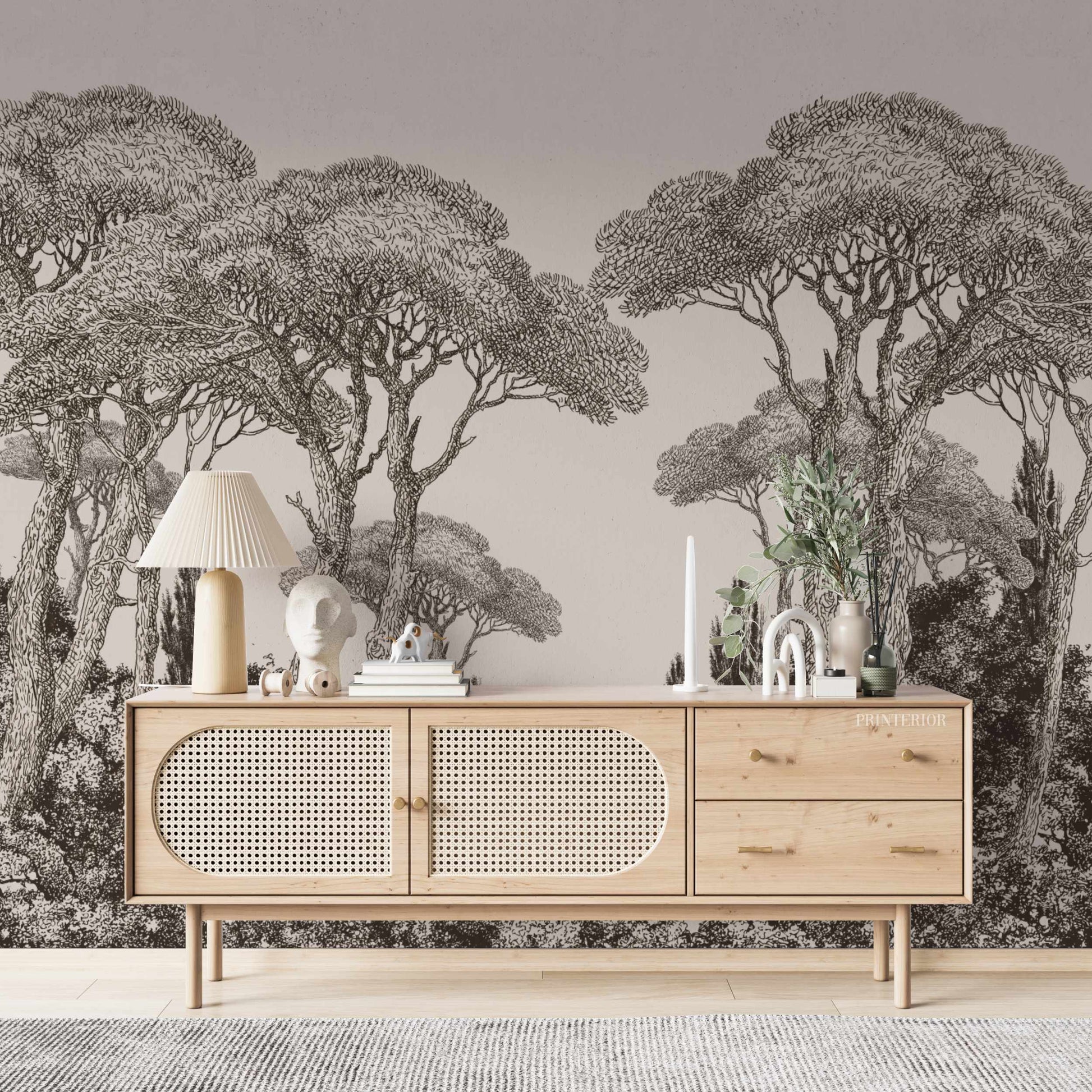 Sepia Bloom - Printerior