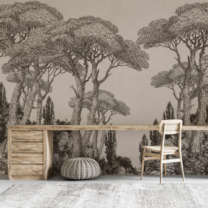 Sepia Bloom - Printerior