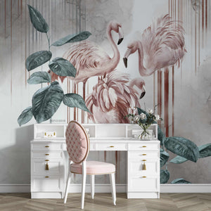 Flamingo Elegance - Printerior