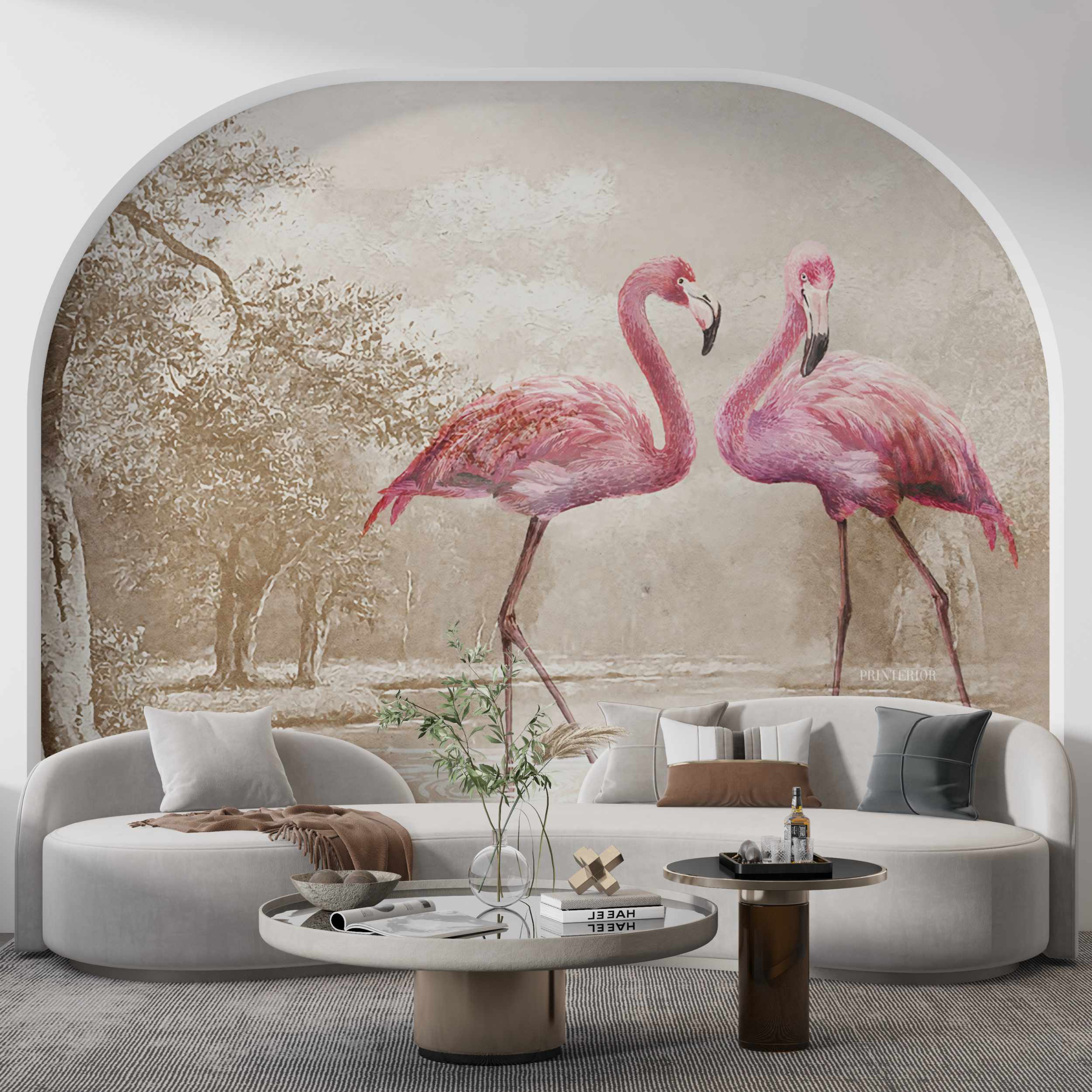 Royal Flamingo - Printerior