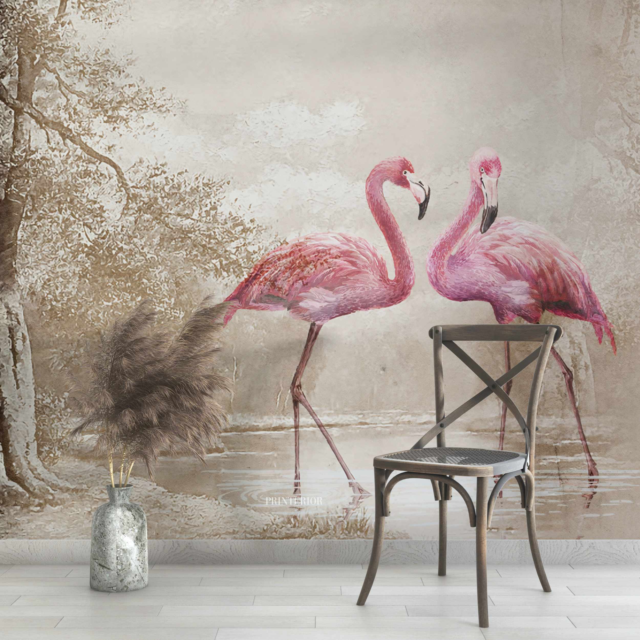 Royal Flamingo - Printerior