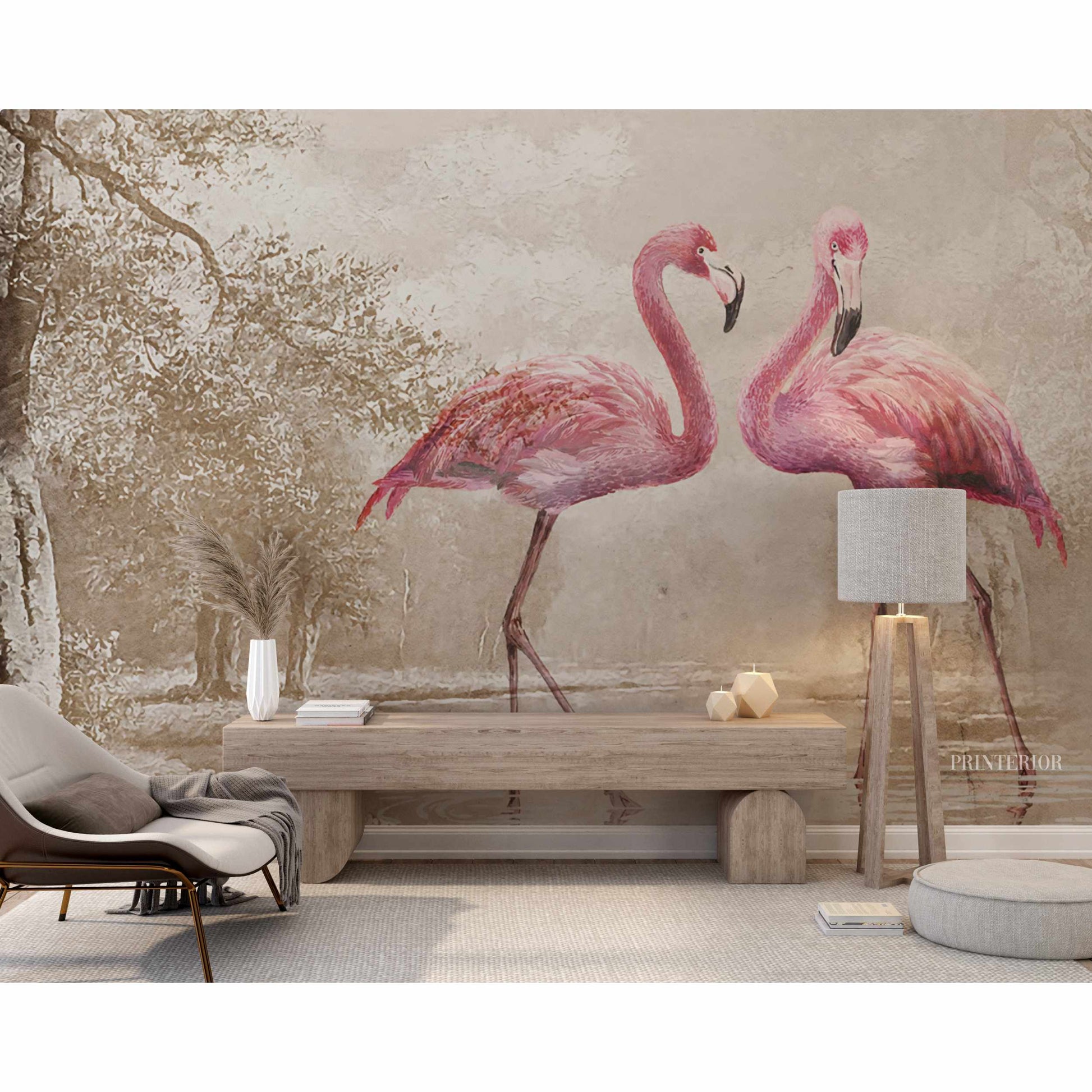 Royal Flamingo - Printerior