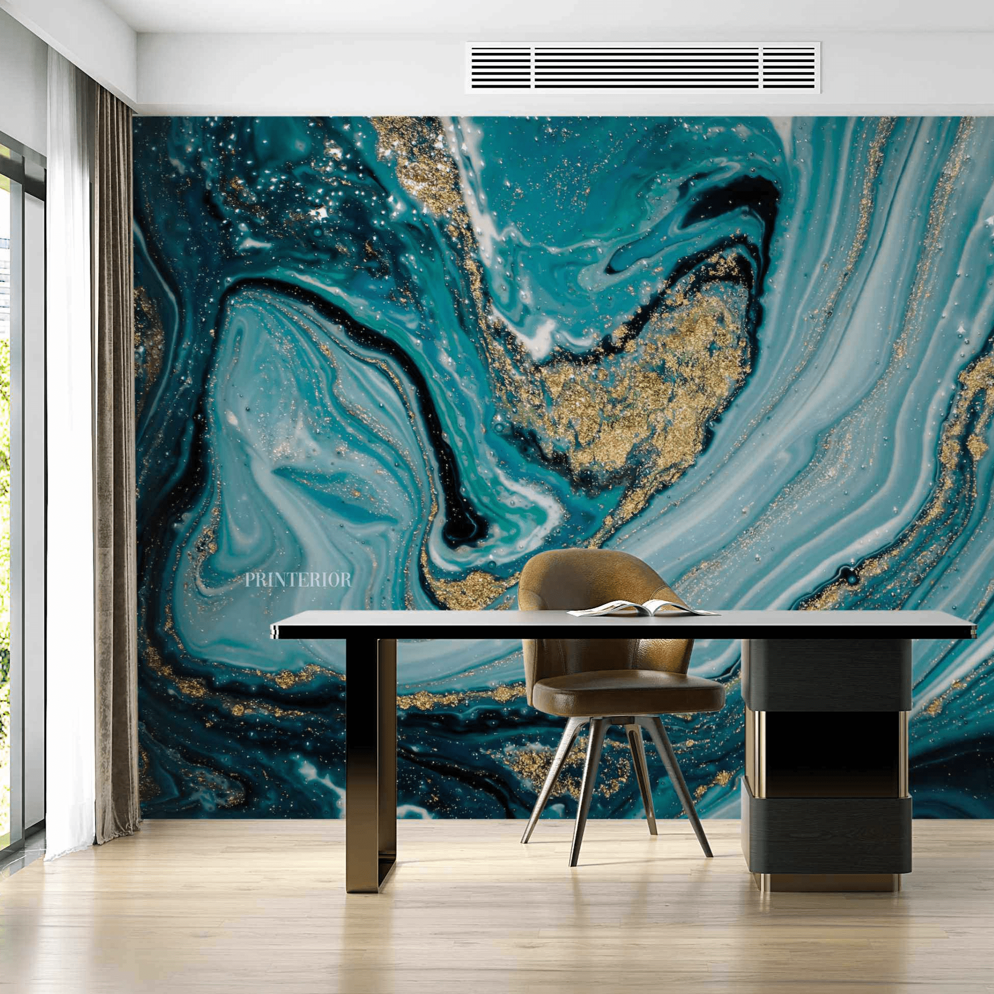Turquoise Depths - Printerior