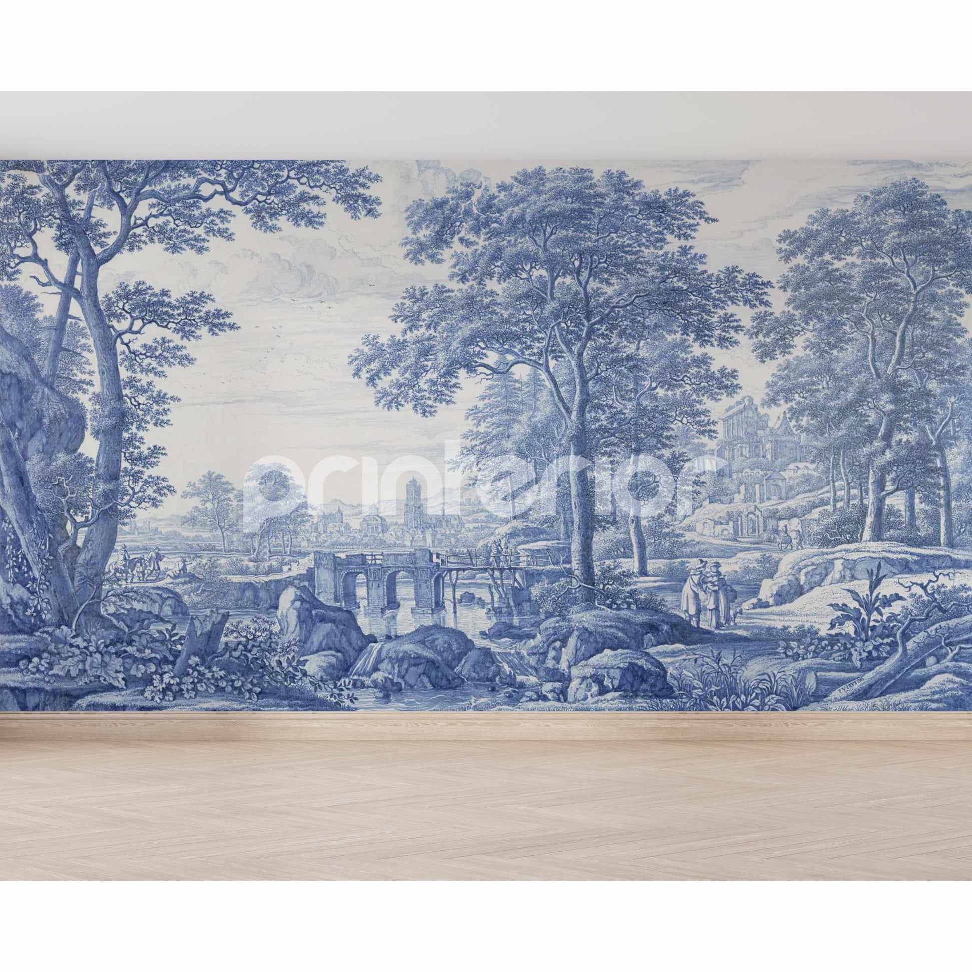 Eleganza Silenziosa (Blue) - Printerior