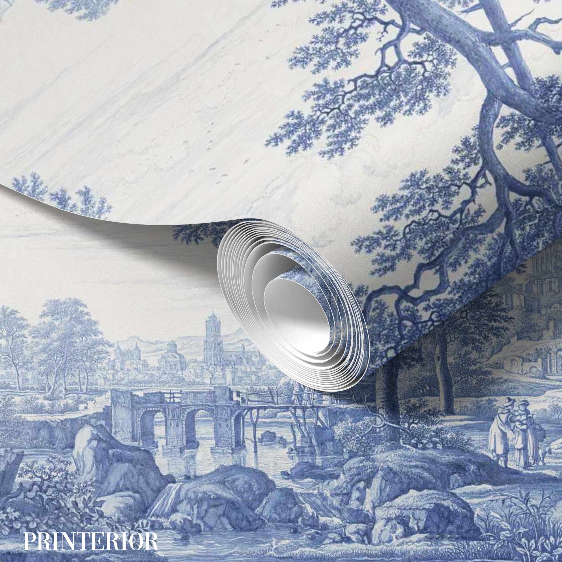 Eleganza Silenziosa (Blue) - Printerior