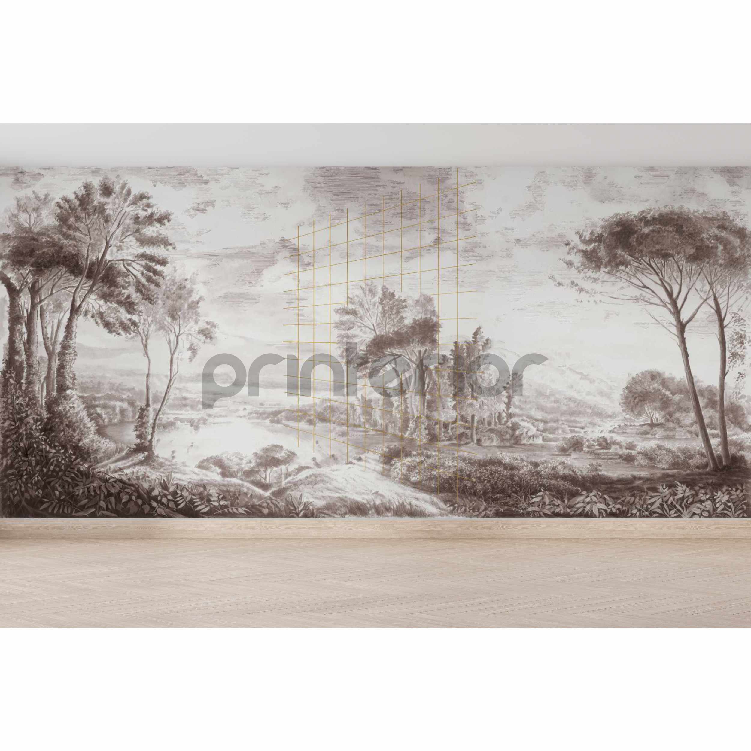 Miraggio Calmo (modern lines) - Printerior