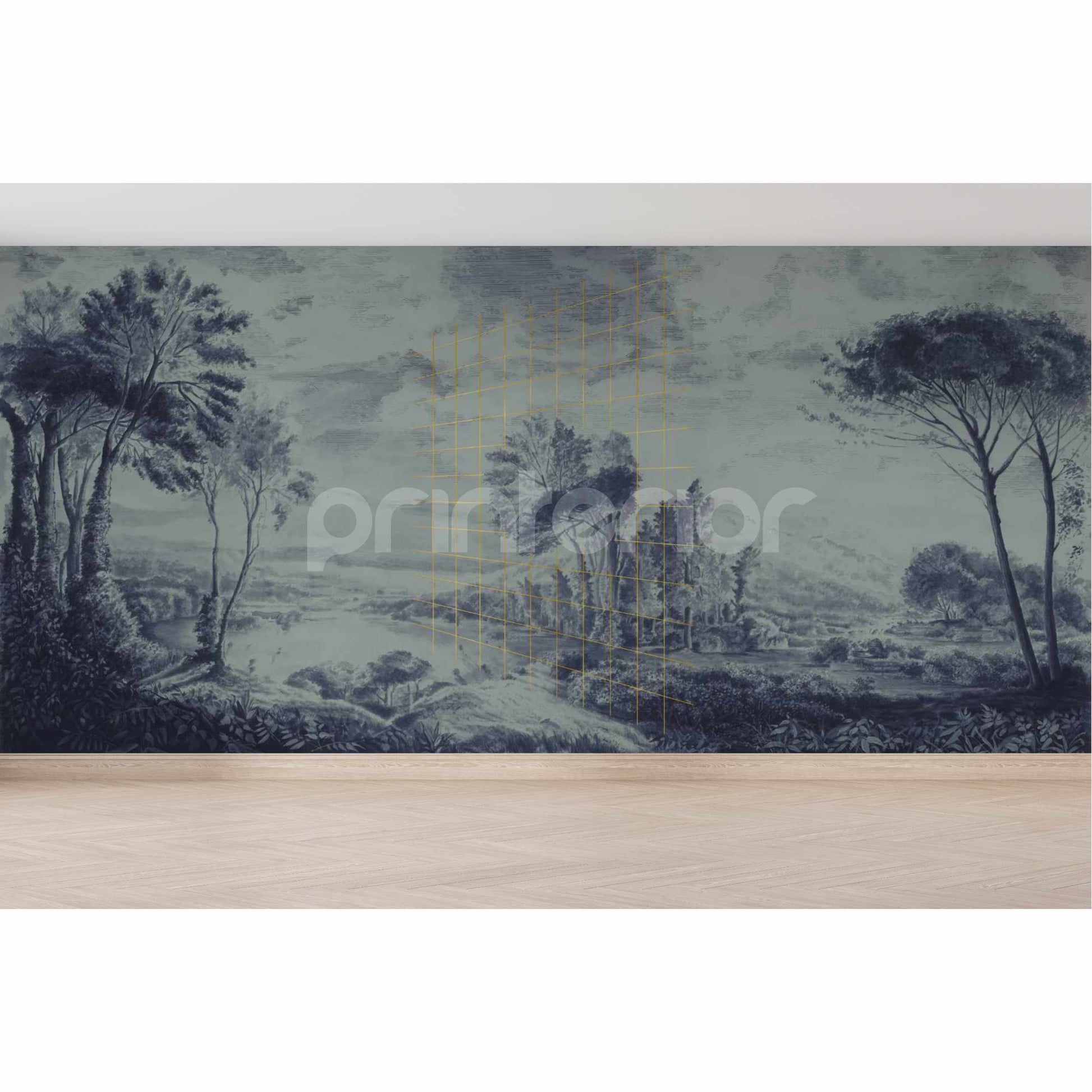 Miraggio Calmo (blue) - Printerior