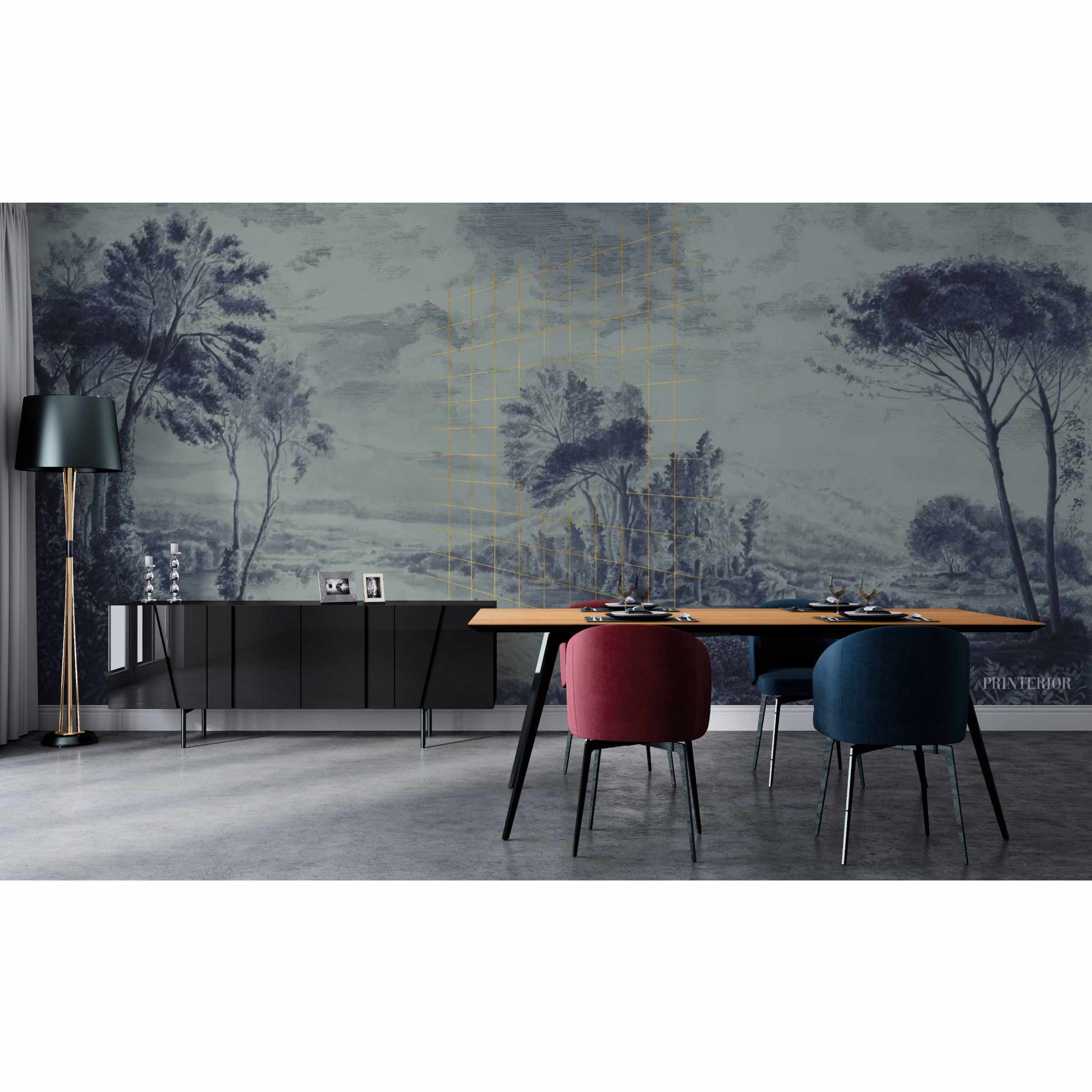 Miraggio Calmo (blue) - Printerior