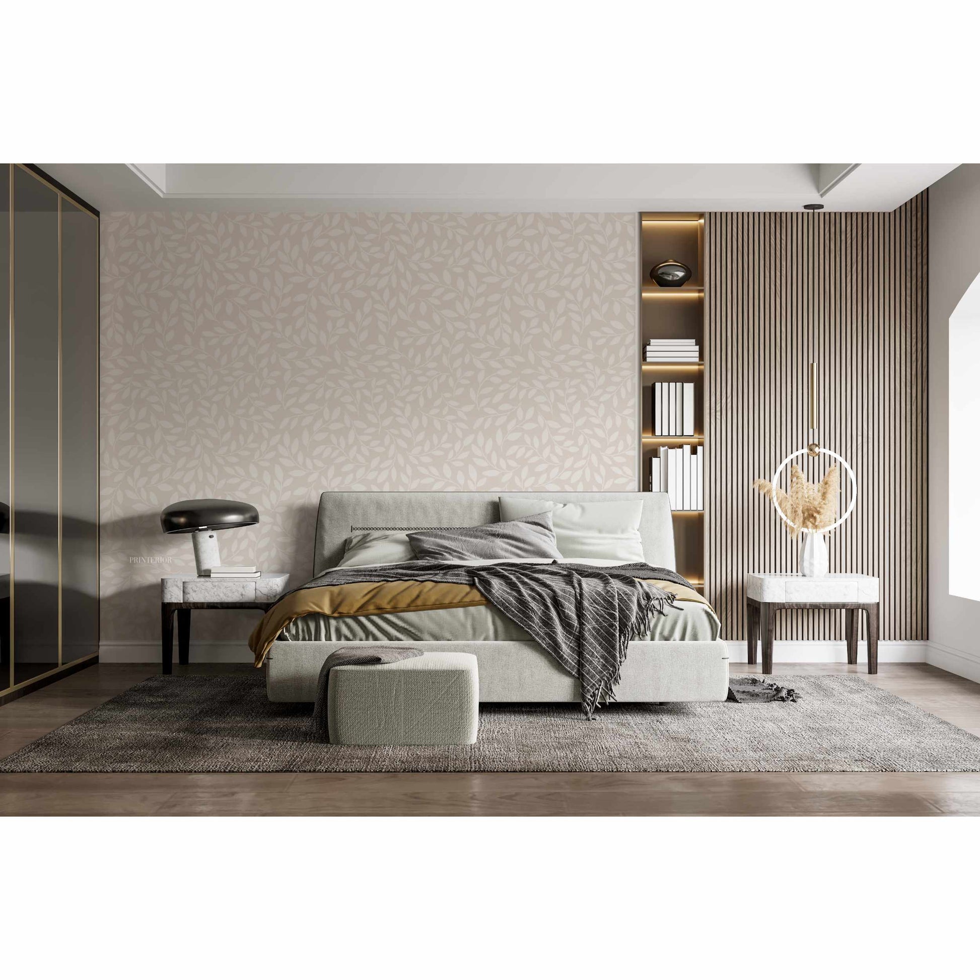 Leafs Taupe I - Printerior