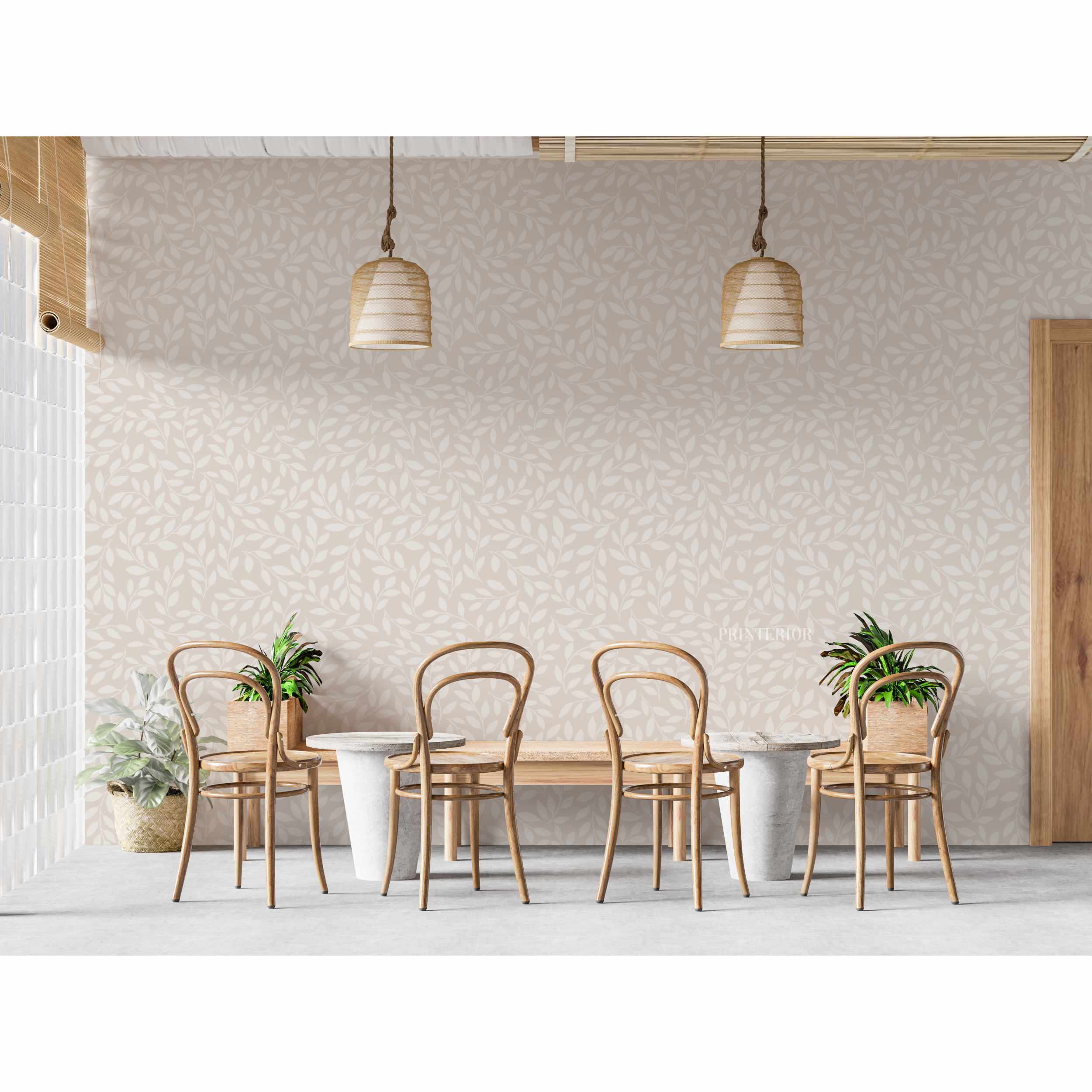 Leafs Taupe I - Printerior