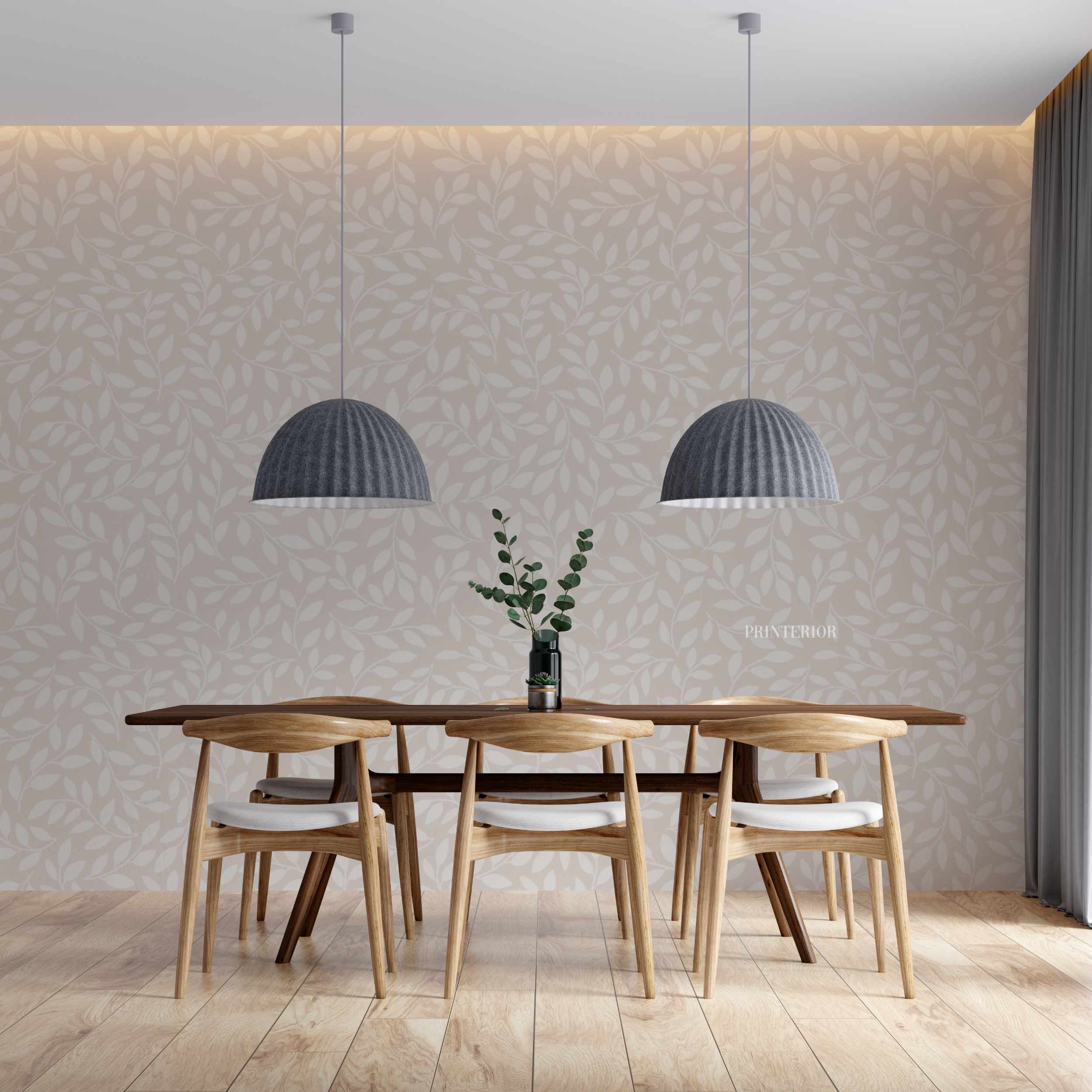 Leafs Taupe I - Printerior