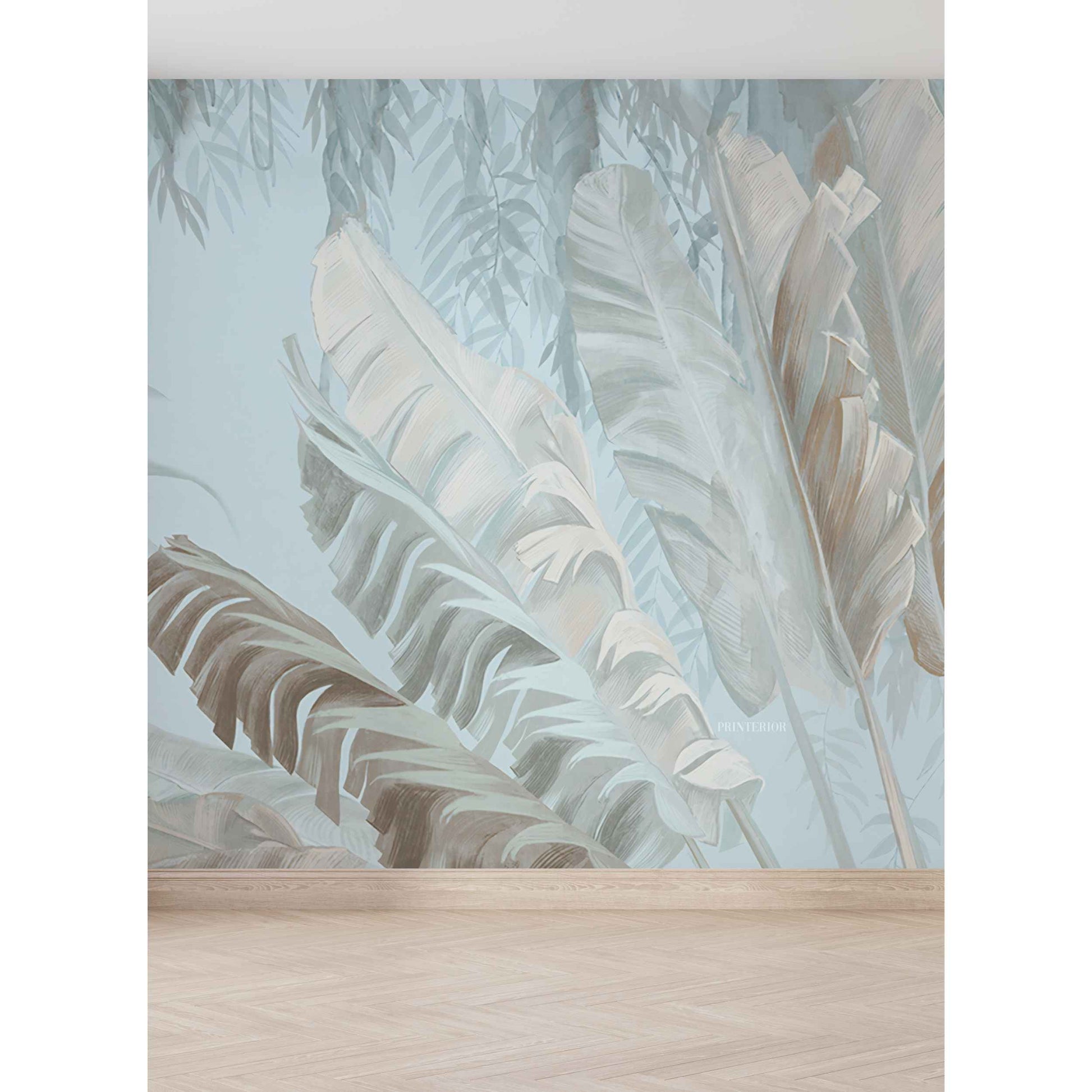 Ice Blue Corner - Printerior