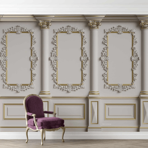 3D Panel Wall, White - Printerior