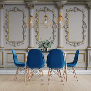 3D Panel Wall, White - Printerior