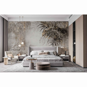 Tropical Oasis, Beige - Printerior