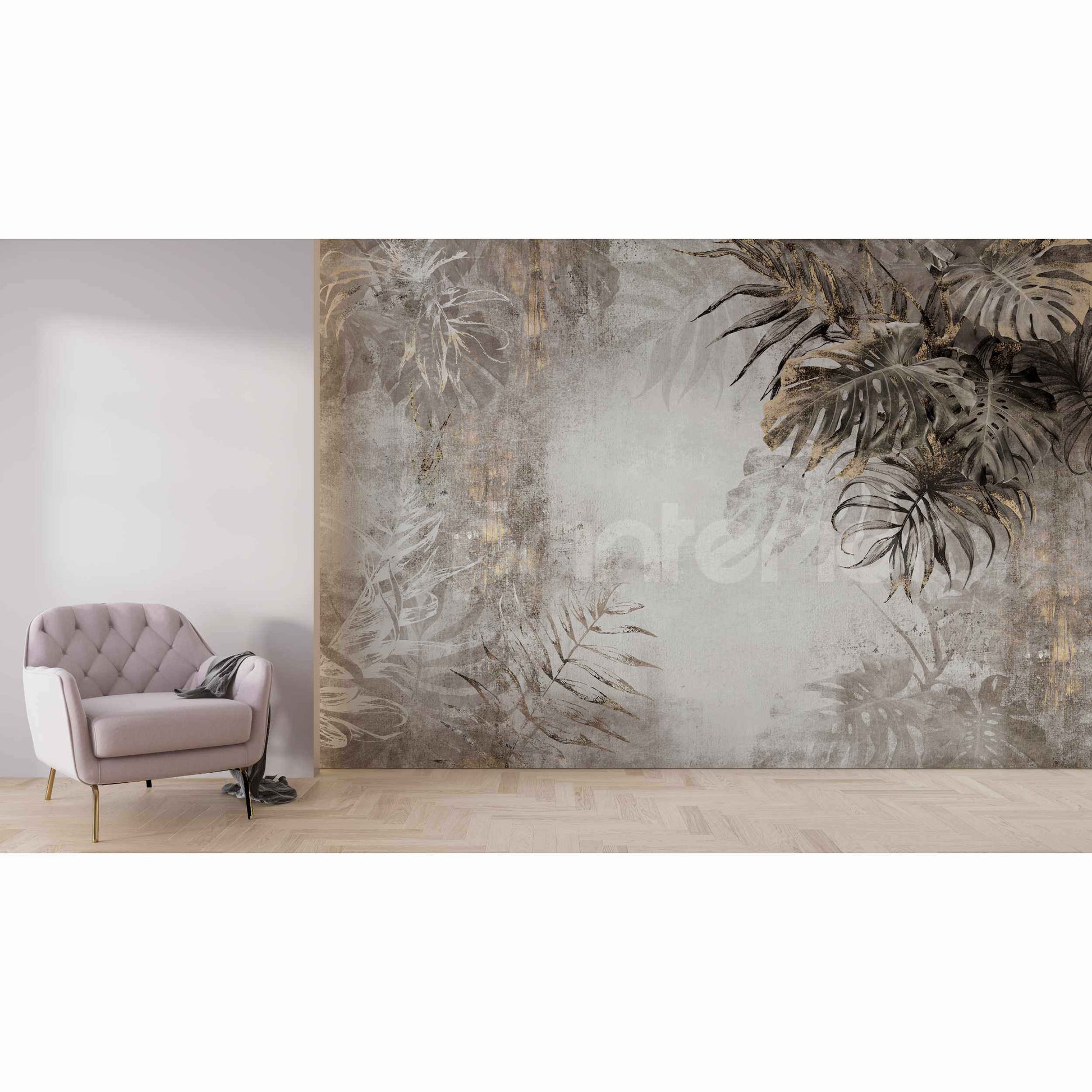 Tropical Oasis, Beige - Printerior