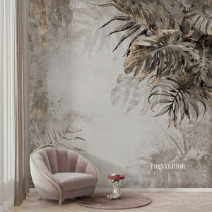 Tropical Oasis, Beige - Printerior
