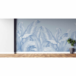 Light Blue Leafs - Printerior