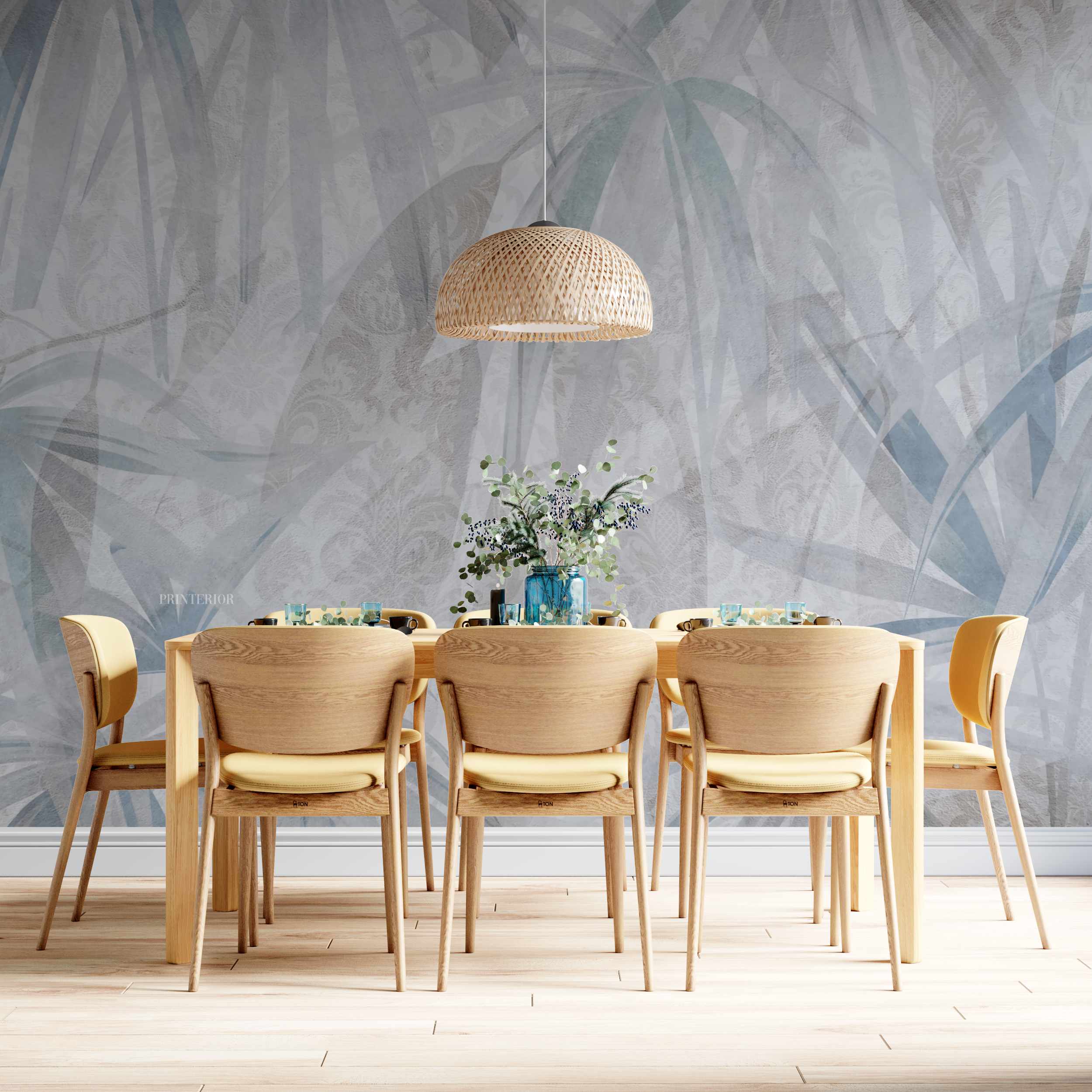 Soft Breeze, Blue - Printerior
