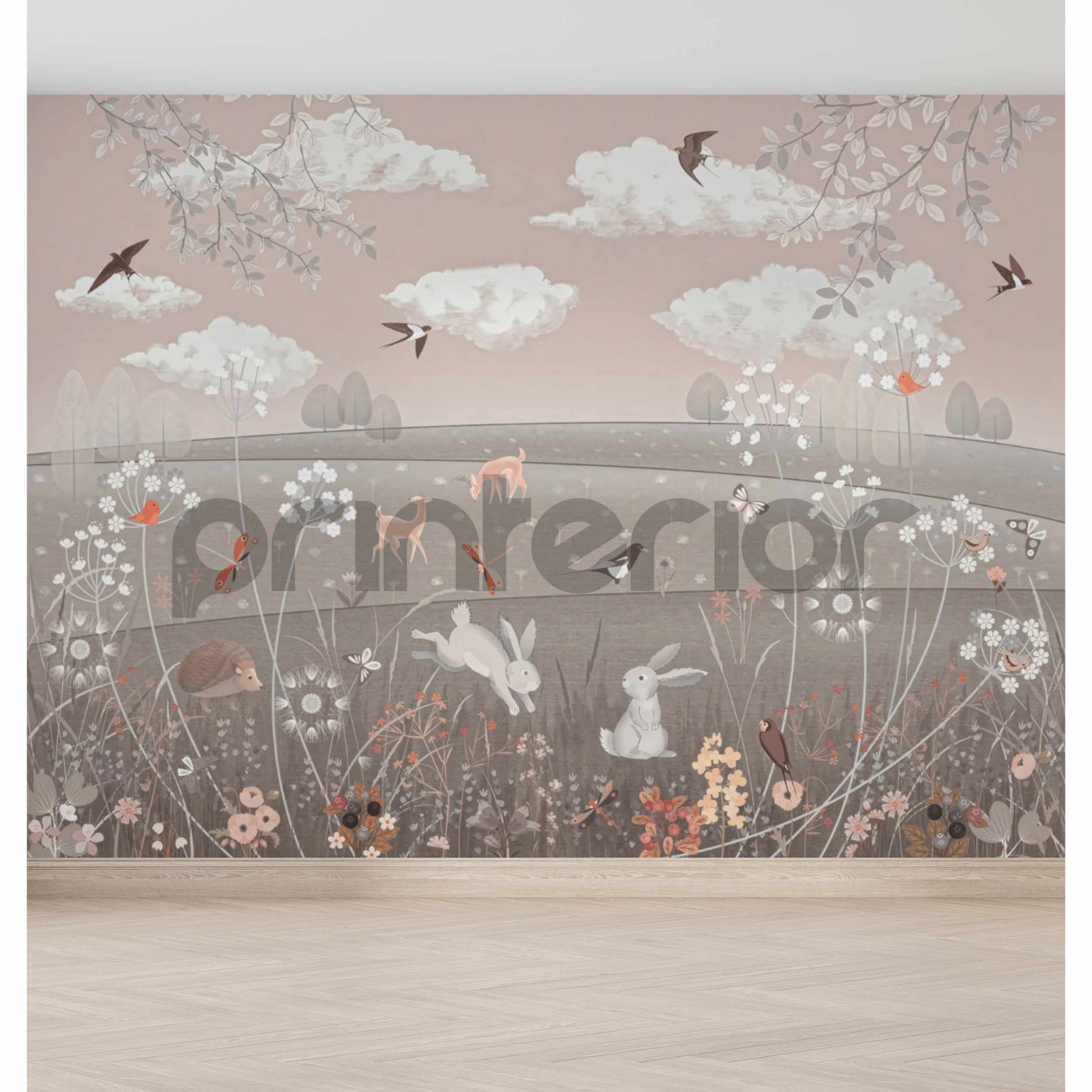 Lawn, Sunset - Printerior