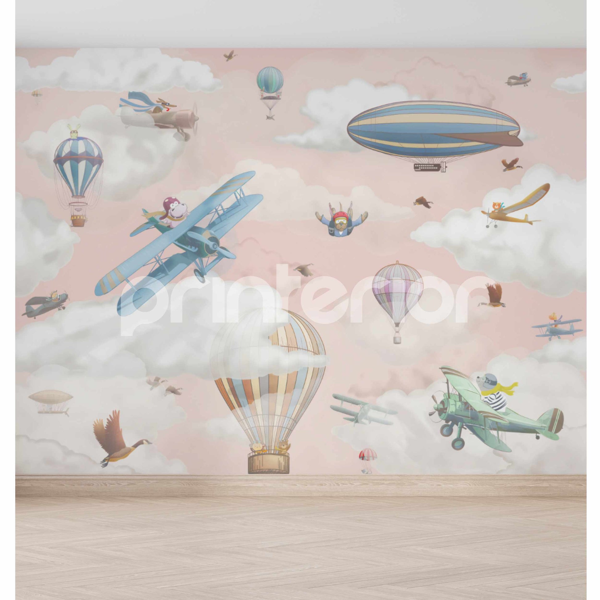 Lets fly Pink - Printerior