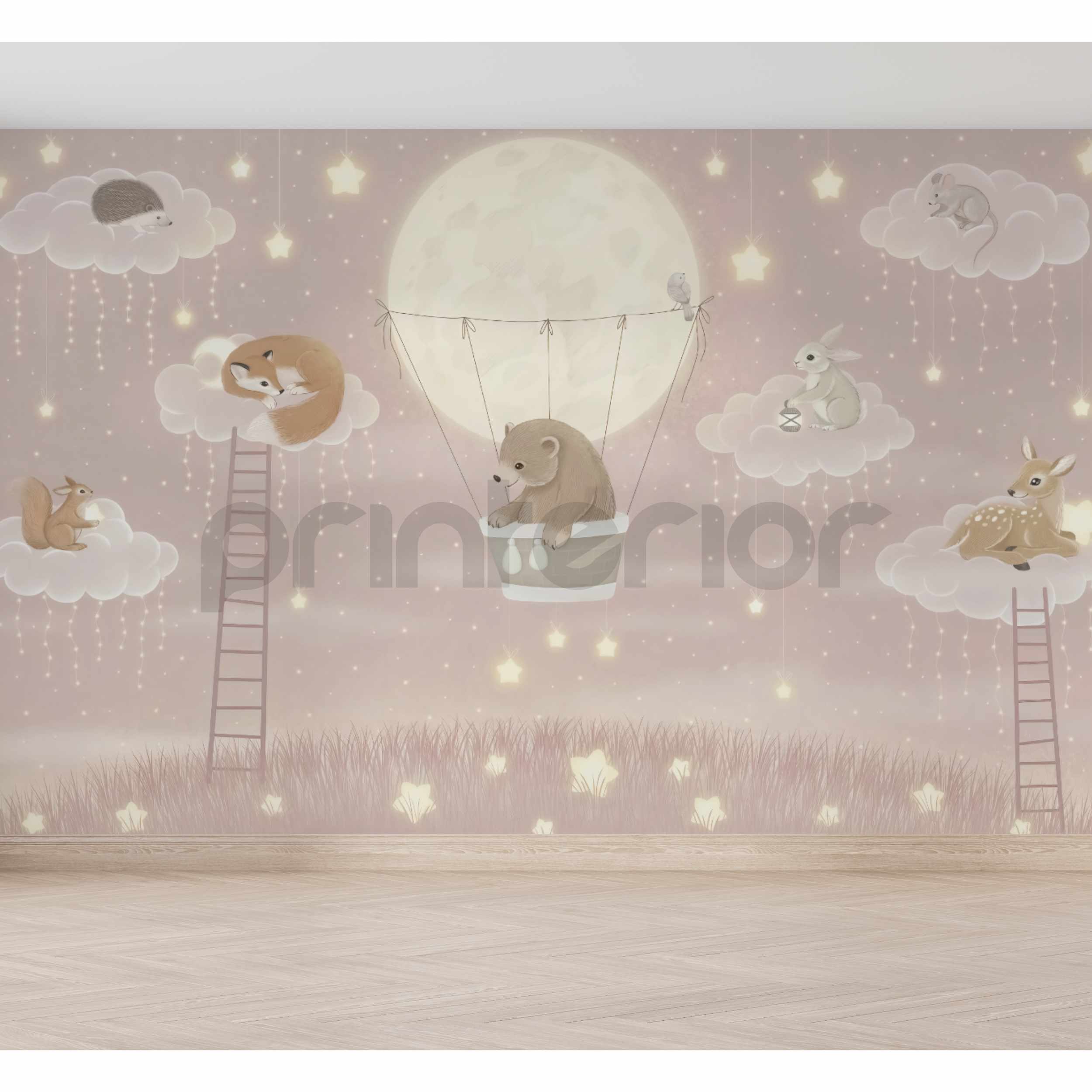 Magical Moon Pink - Printerior