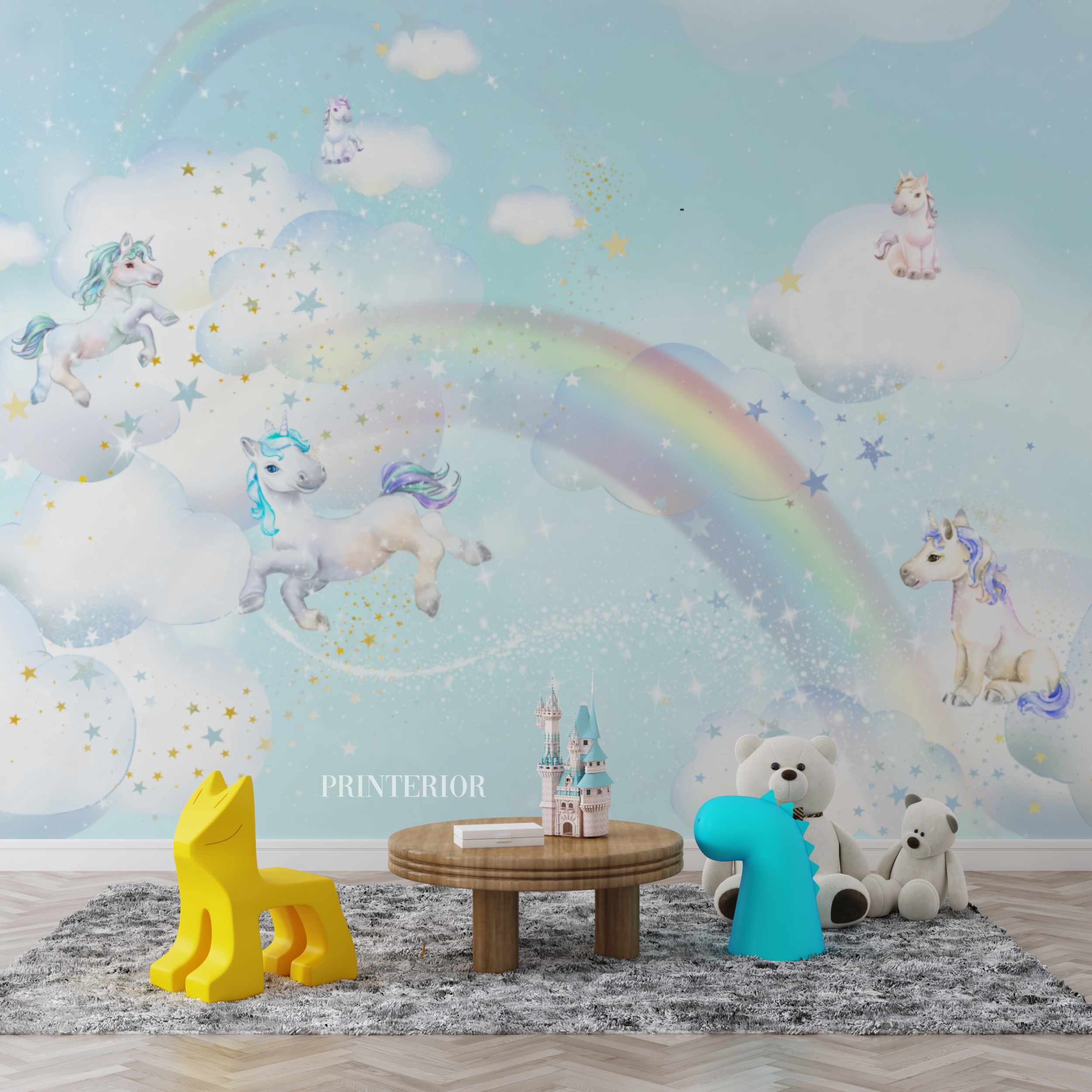 Mystical Unicorns - Printerior