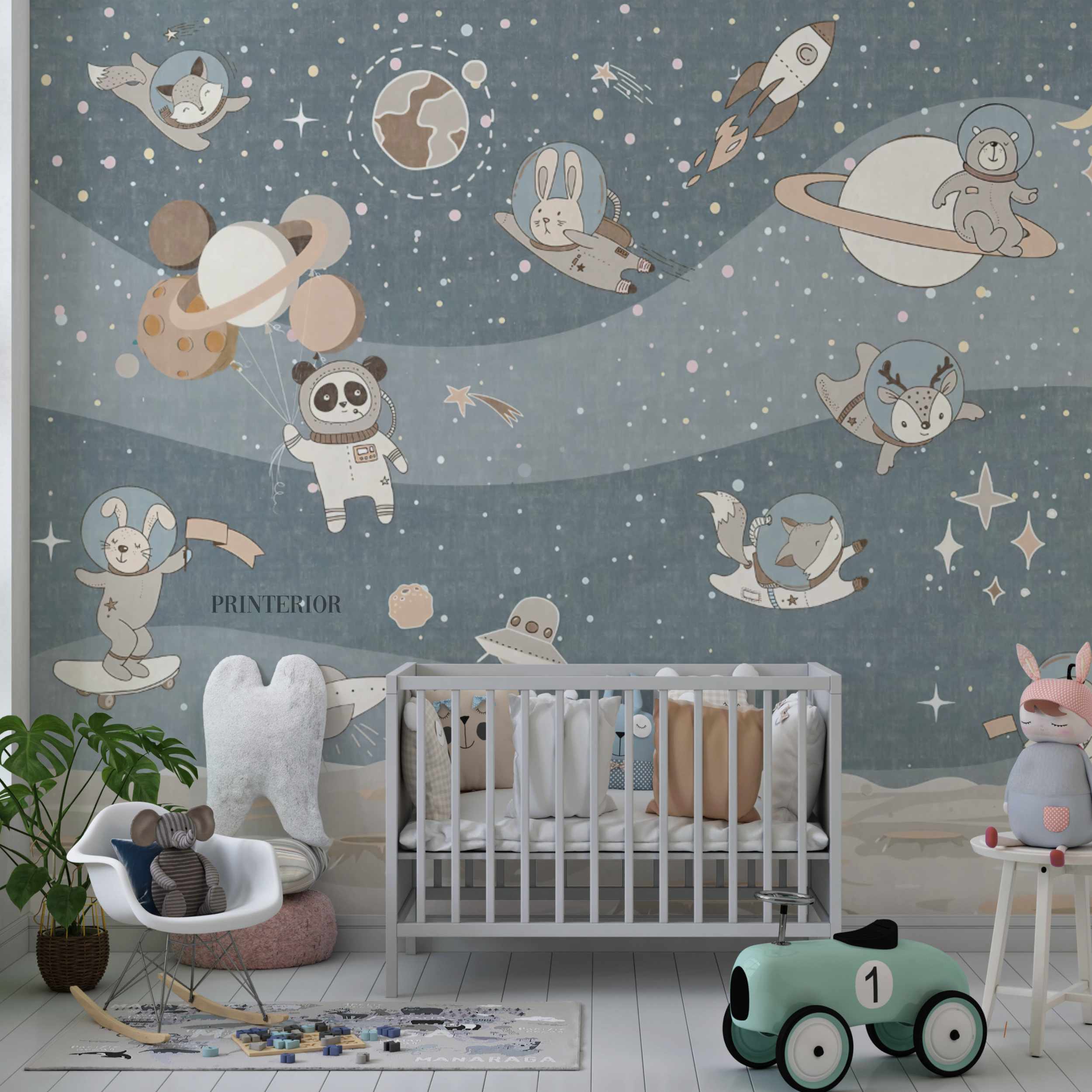 Party on the Moon - Printerior