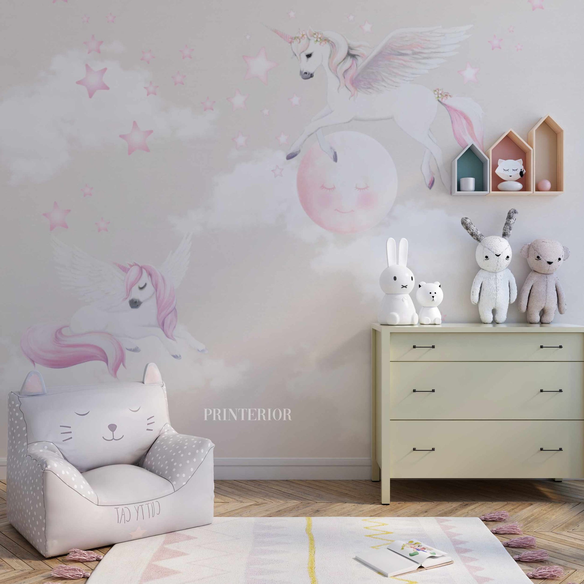 Pegasus & Unicorn, Light - Printerior