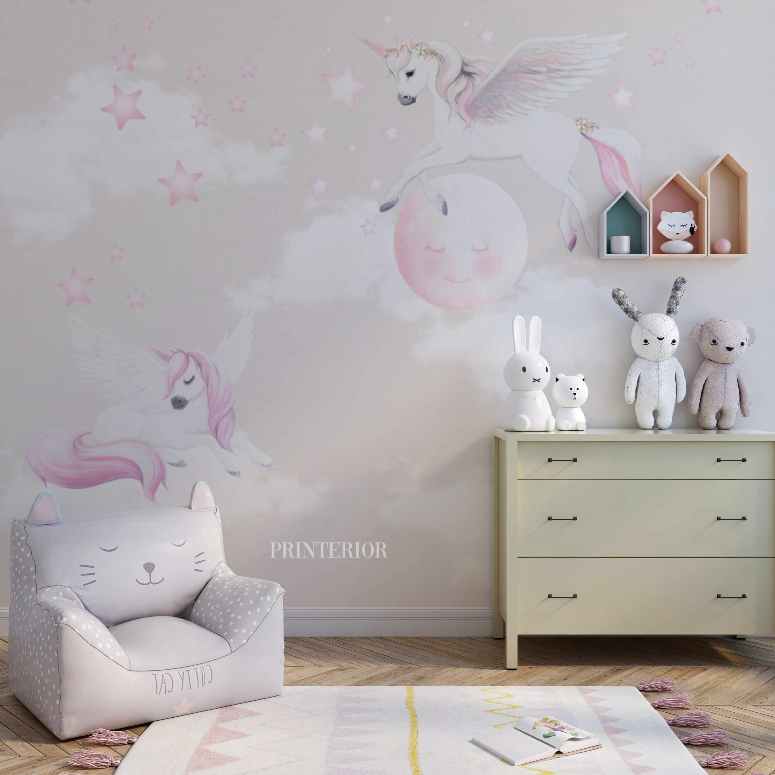 Pegasus & Unicorn, Light - Printerior