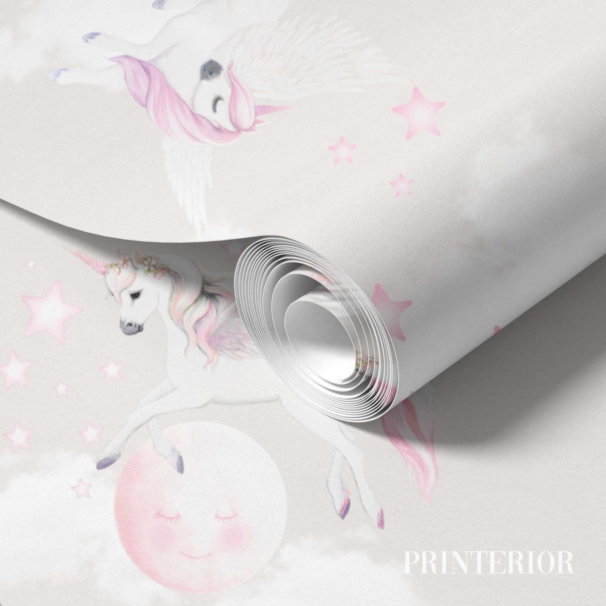 Pegasus & Unicorn, Light - Printerior
