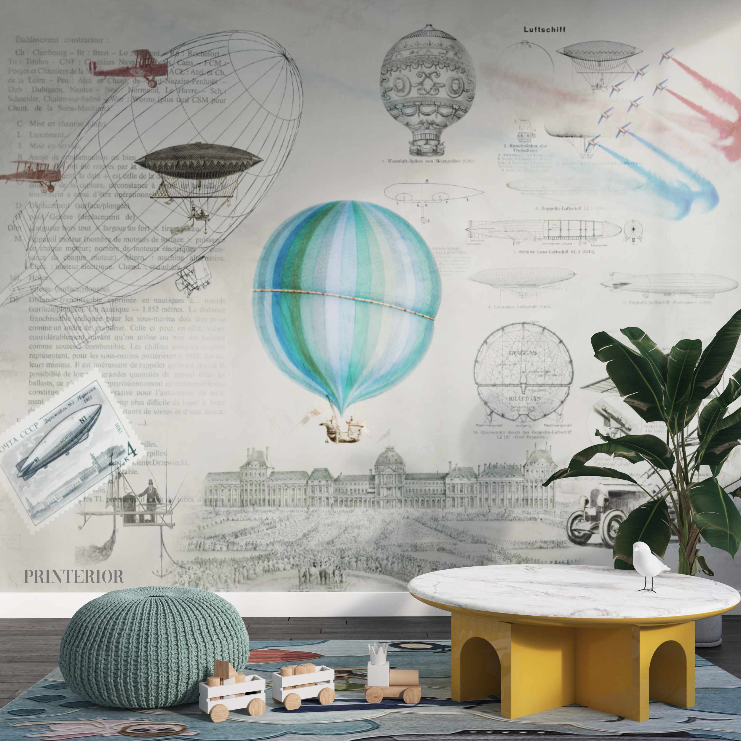 Retro style, Color - Printerior