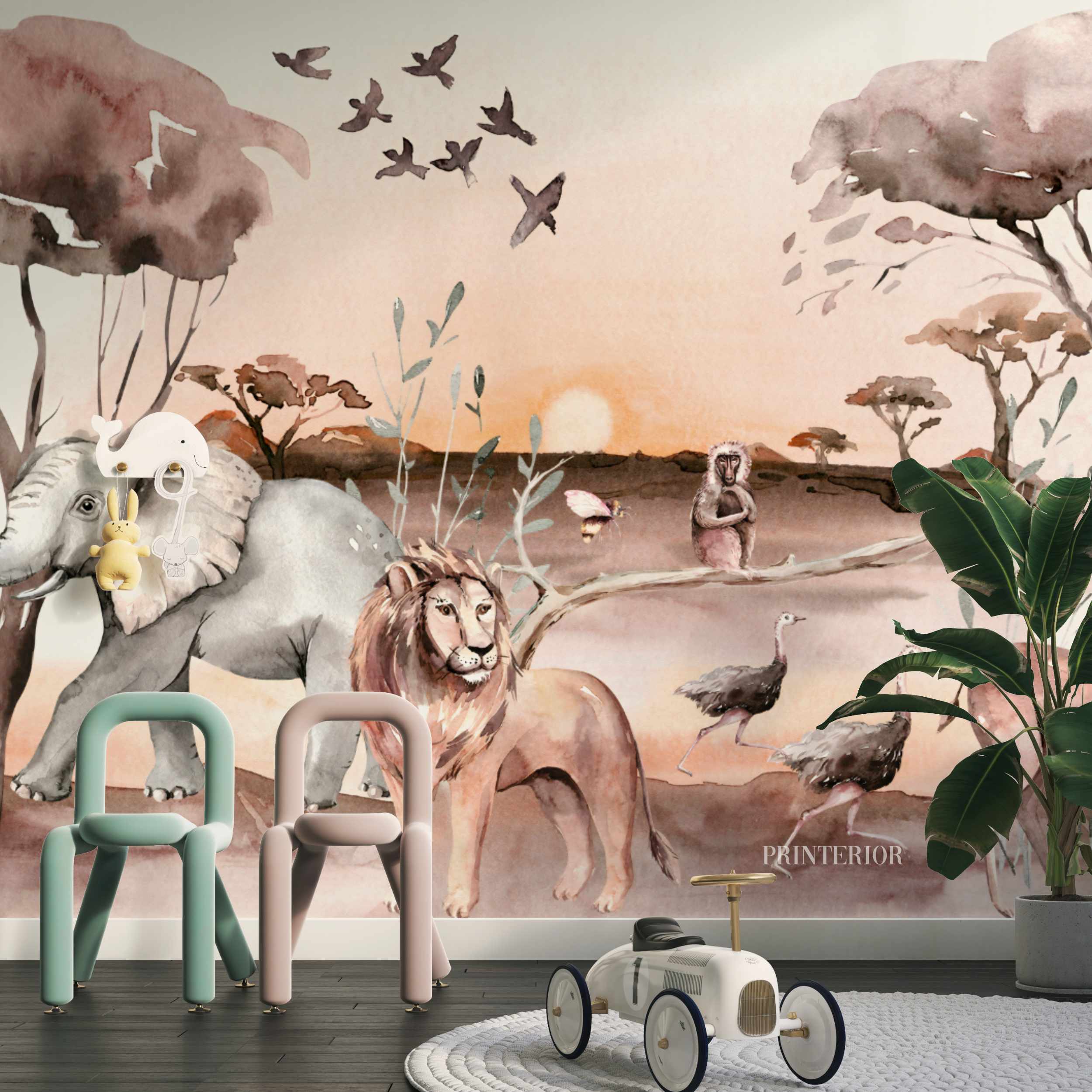 Safari Animals 14 - Printerior