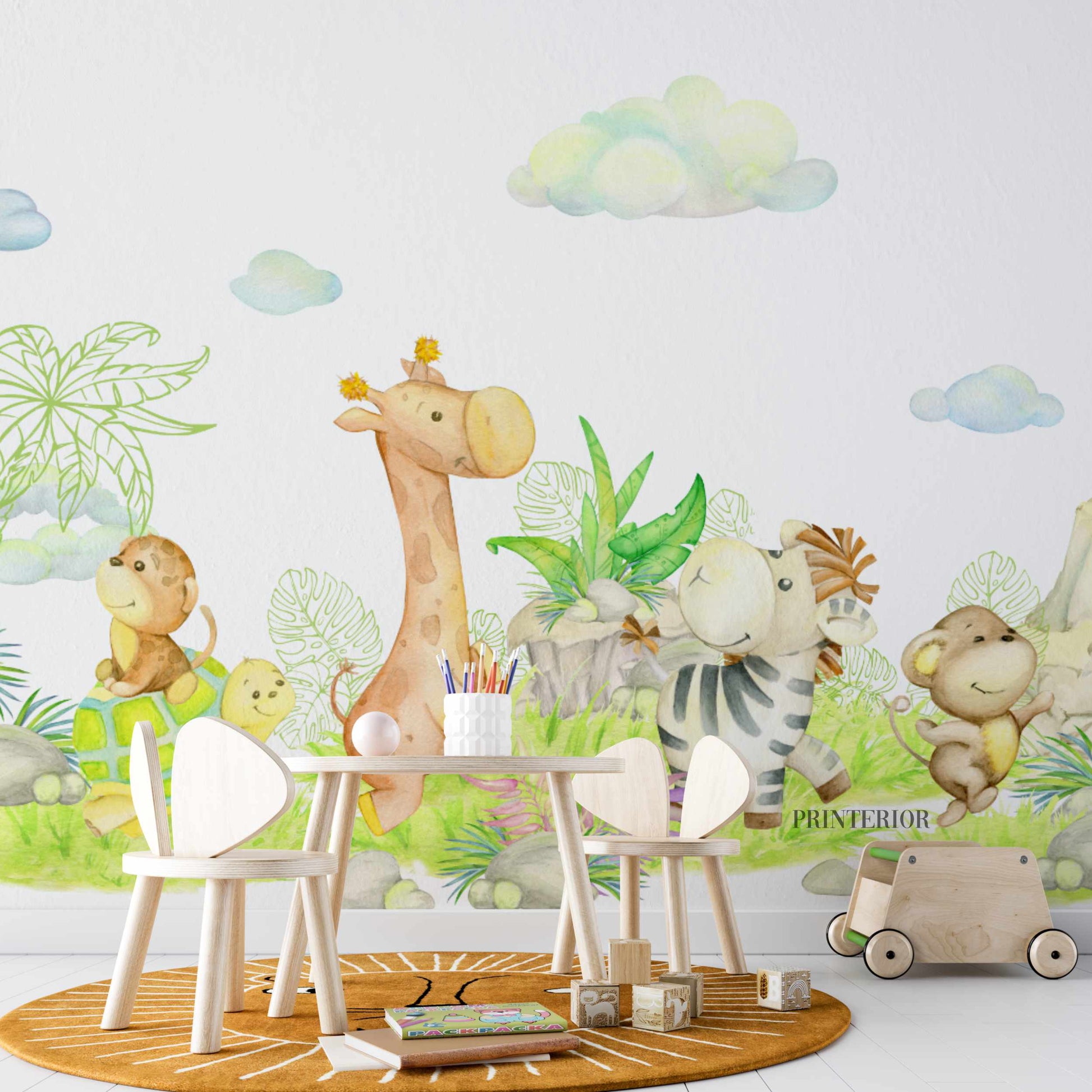 Safari Animals 20 - Printerior