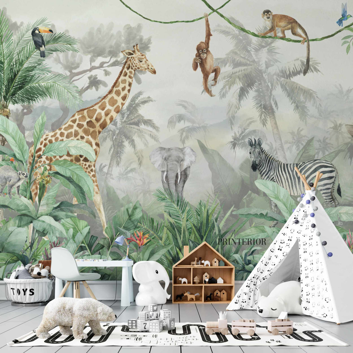 Safari Animals 25 - Printerior